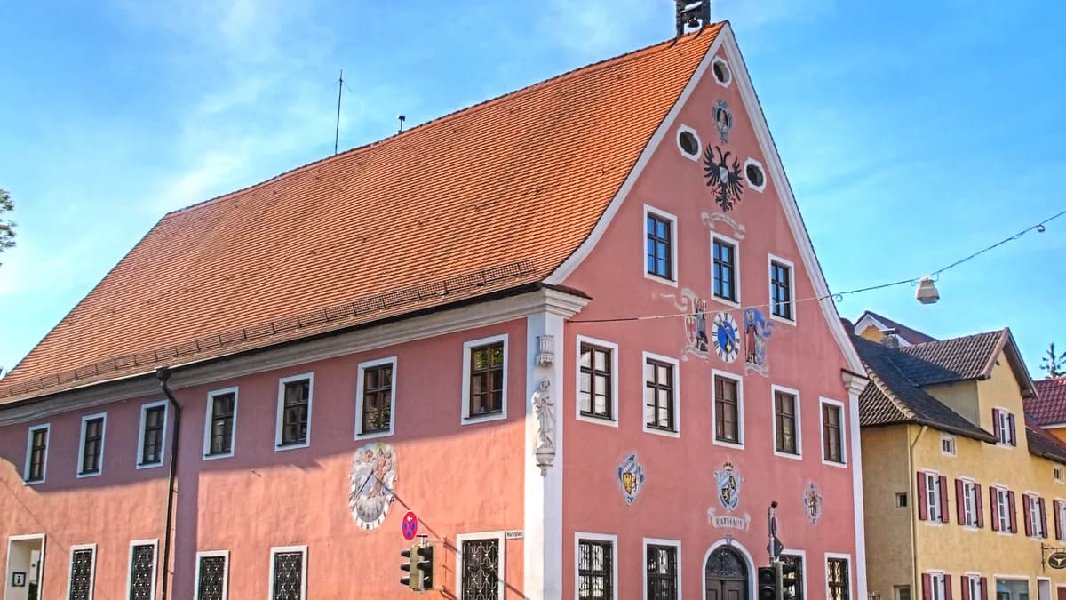 Stadtansicht von Dießen am Ammersee