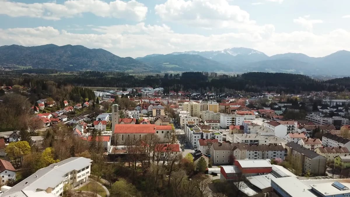 Stadtansicht von Penzberg